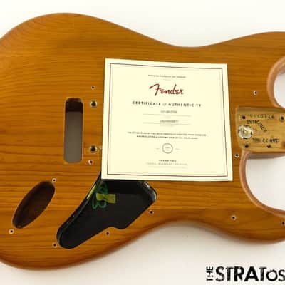 Fender American Professional II Stratocaster BODY Strat Roasted Pine image 2