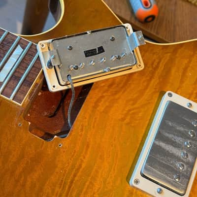 Gibson Custom Shop True Historic '59 Les Paul Reissue 2015 - 2016 - Aged Vintage Cherry Sunburst image 14