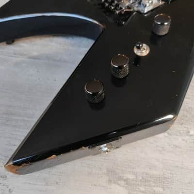 1989 BC Rich NJ Series RWG-OF Warlock (Black) image 2