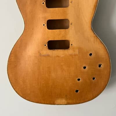 Silvertone Speed Demon 1445 1960s - Natural Blonde - Project Husk - Body and neck - shell - Kay, Harmony image 2
