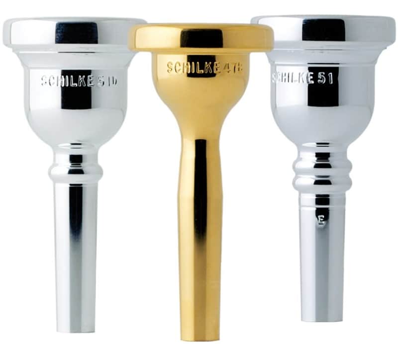 Schilke 51D Large Shank Trombone Mouthpiece image 1