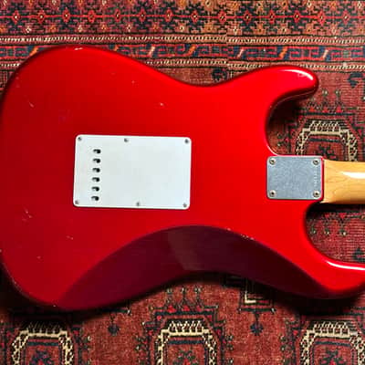 Fender Custom Shop '60 Relic Stratocaster 2006 Candy Apple Red with Matching Headstock image 12