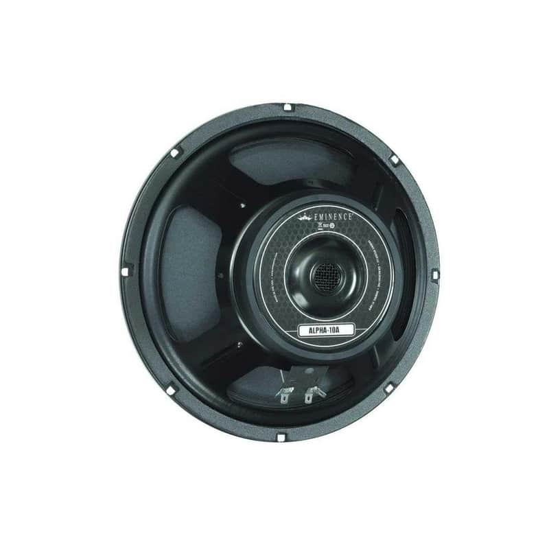 Eminence American Standard Alpha-10A 10" Mid-Bass Pro Audio Speaker, 150 Watts at 8 Ohms, Black image 1