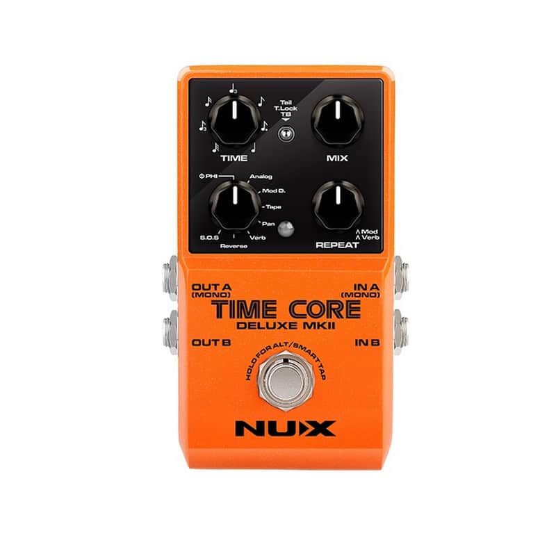 NUX Time Core Deluxe MKII Delay Guitar Effects Pedal image 1