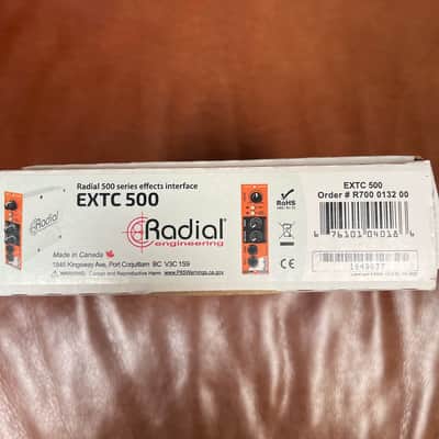Radial EXTC 500 Series Reamp / Guitar Effects Interface Module 2010s - Orange image 6