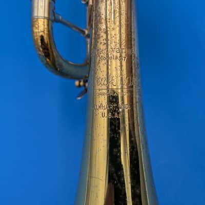 Bach Stradivarius 37 Trumpet Copr. Bell Late 1960s - Lacquer image 4