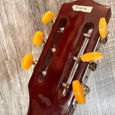 Kay Silvertone Sears Roebuck S501K 1970 - Sunburst Flamed image 13
