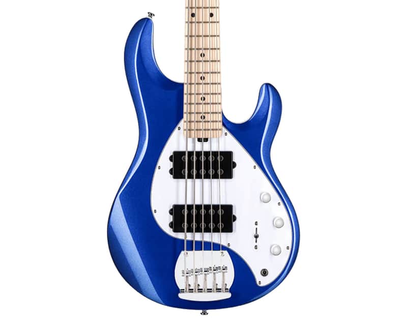 Sterling by Music Man StingRay 5 HH RAY5HH - Cobra Blue image 1