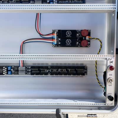 BPNYC ZERO Halliburton Eurorack Modular Travel Case NOS SILVER 96hp 9U image 4