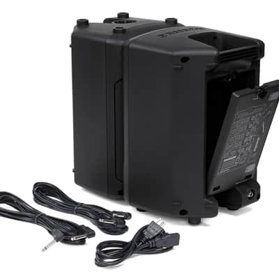 Samson Expedition XP300 Portable PA System. Stereo 6" 2-way Monitors with removable 6-channel powered mixer (2 x 150 watts) with Bluetooth image 2