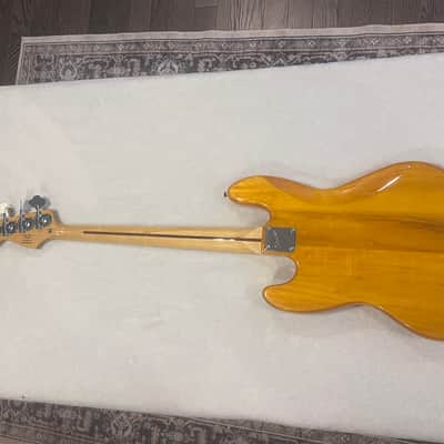 Fender Squire Vintage Modified Jazz Bass 77 2018 - Amber image 8