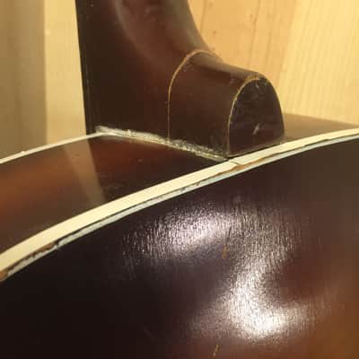 Kay-made Custom Kraft N-2 Archtop 1960s Sunburst image 15