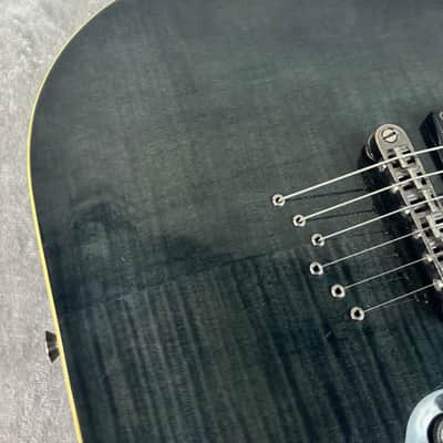 Washburn X-Series Pro X50PROFE electric guitar in transparent black image 6