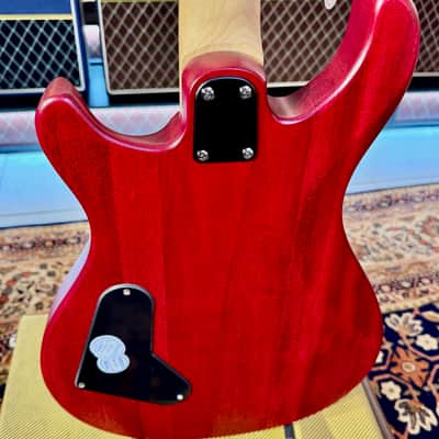 PRS SE CE24 Standard Satin Stoptai 2026 - Vintage Cherry image 11