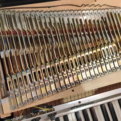 Fender Rhodes Piano Bass 32-Key Electric Piano 1972 - Silver Sparkle Top image 4