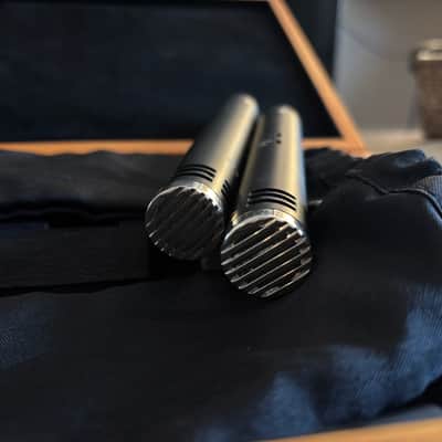 M-Audio Pulsar II Small Diaphragm Condenser Mics - Matched Pair 2010s - Silver image 3