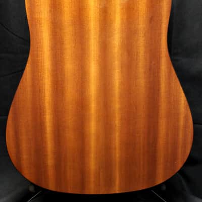 Zager Guitars ZAD020E Dreadnought Acoustic Electric Guitar Natural w/Original Case image 3