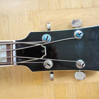 Jolana Diamant Singlecut guitar & bass ~1975 - ultra rare Eastern Bloc couple! image 6