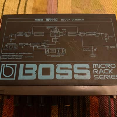 Boss RPH-10 Micro Rack Series Phaser 1985 - 1986 - Black image 3