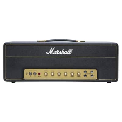 Marshall 1987X 2-Channel Valve Head 50W (Black) - Tube Amp Head for Electric Guitars image 1