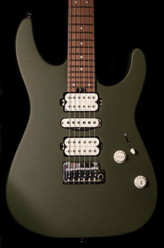 Charvel Pro-Mod DK24 HSH Matte Army Drab Electric Guitar