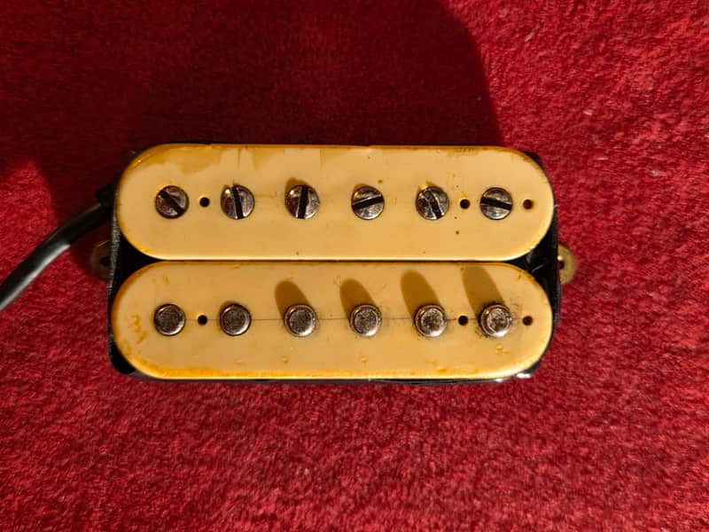 Vintage 1970s DiMarzio PAF-Style Humbucker Cream image 1