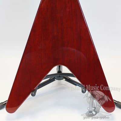 Gibson Flying V 4 String Bass Guitar Cherry Finish with Hardshell Case image 19