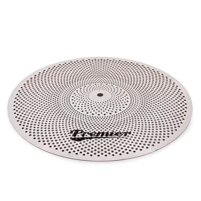 Premier Low Volume Cymbal Pack l Includes 14 Inch Hi Hats, 16 Inch Crash & 20 Inch Ride Cymbals  l Model PLVC-3PC image 3