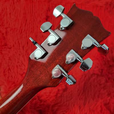 Super Rare 1982 Burny SG-75 AY Angus Young from AC/DC Artist Model - SG Standard - Cherry Red - Made in Japan by Kasuga (Navigator & Heerby) MIJ image 15