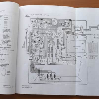 Immagine Yamaha A-55 Electone Service Manual & Schematics - Technical Repair Guide - Vintage - 6