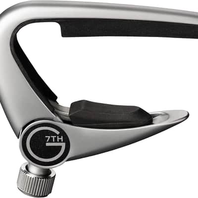 G7th Newport 5-String Partial Guitar Capo – Silver Finish image 4
