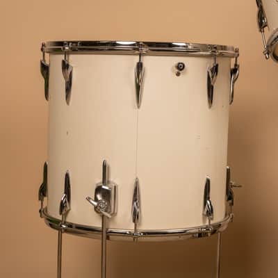 1970s Premier B303 White Duroplastic Drum Set image 4