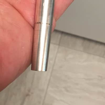 MINT TRUMPET MOUTHPIECE GIARDINELLI  7C NEW YORK FREE SHIP  HAND POLISHED , DISINFECTED , SNAKED OUT image 4