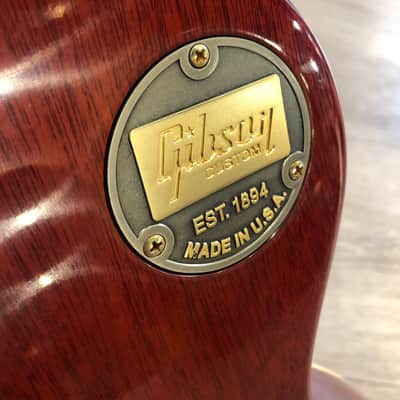 GIBSON CUSTOM SHOP 1958 50's style Les Paul standard VOS 2015 Washed Cherry Nickel Hardware image 4