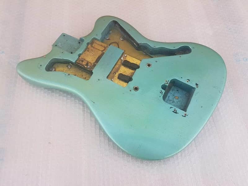 FENDER JAZZMASTER BODY - 1964 - NITRO LAKE PLACID BLUE image 1