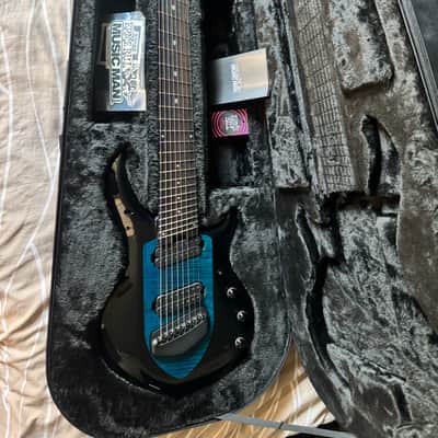 Ernie Ball Music Man John Petrucci Signature Majesty 8 2024 - Okelani Blue image 1