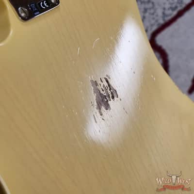 Fender Custom Shop 1951 Nocaster Ash Body Maple Neck Relic Faded Aged Nocaster Blonde 6.75 LBS image 14