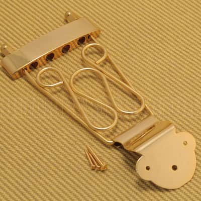 BTP-LDT-G Gold Long Deluxe Bass 4-String Trapeze Tailpiece