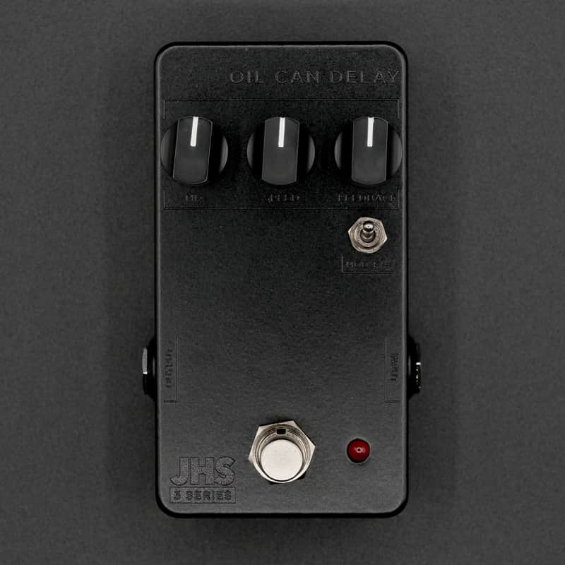 JHS Pedals - Three Series Oil Can Delay - 2023 Limited BLACKED OUT Exclusive image 1