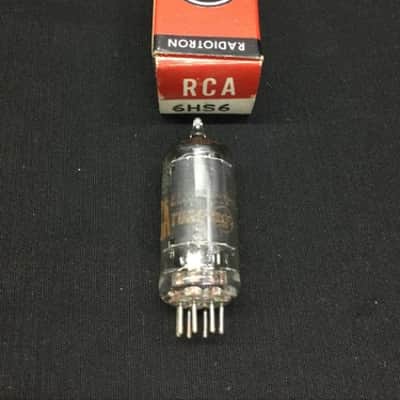 NOS RCA 6HS6 Altec Fisher Scott TUNER / Preamp VACUUM TUBE Tested A.9098 image 2