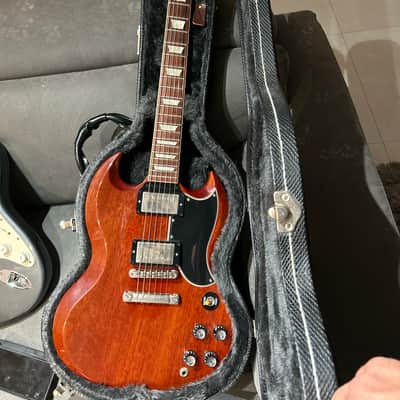 Gibson Custom Shop Historic '61 SG Standard Reissue 2019 - 2020 - Red Aniline Dye VOS image 15
