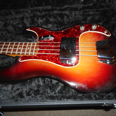 Fender Precession Bass 1966 - Sunburst image 2