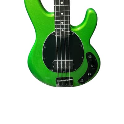 Ernie Ball Music Man StingRay 4 Special Kiwi Green/Ebony 9 LBS *IN STOCK* image 3
