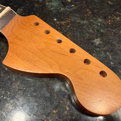Real Life Relics Jazzmaster® Strat® Stratocaster Nitro Roasted Maple With Bound Rosewood Fingerboard Block Inlays Neck STD Headstock JSRRNB #1 image 2
