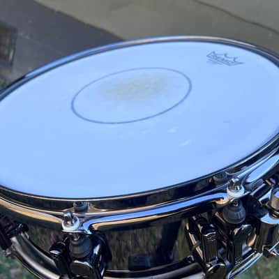 Sonor Steel 14x5" snare drum Artist Series Germany Black Nickel image 4
