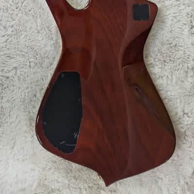 Ibanez Iceman Model IC420GD Solid Body Electric Guitar, Gold Top Finish image 6