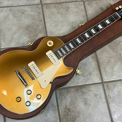 2025 Gibson Les Paul Standard 50s P-90 Goldtop image 3