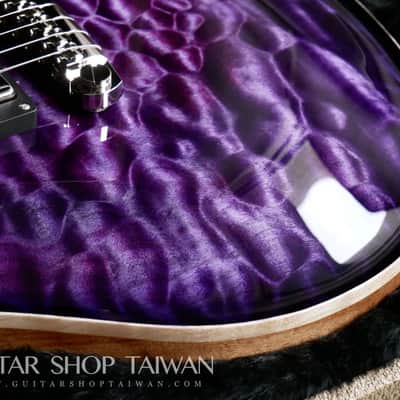 Nik Huber Dolphin II Hand-selected 5A Top-Purple Burst image 9
