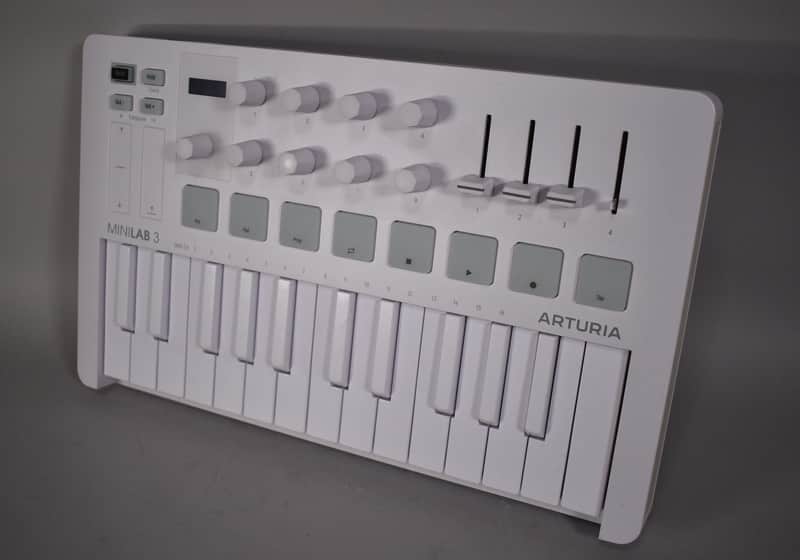 Arturia MiniLab 3 25-Note Compact MIDI Keyboard and Pad Controller image 1