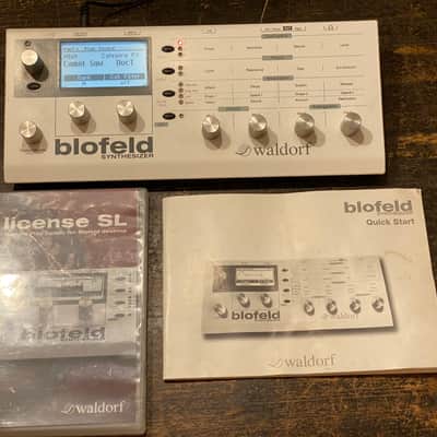 Waldorf Blofeld Desktop Synthesizer white + SL License image 5